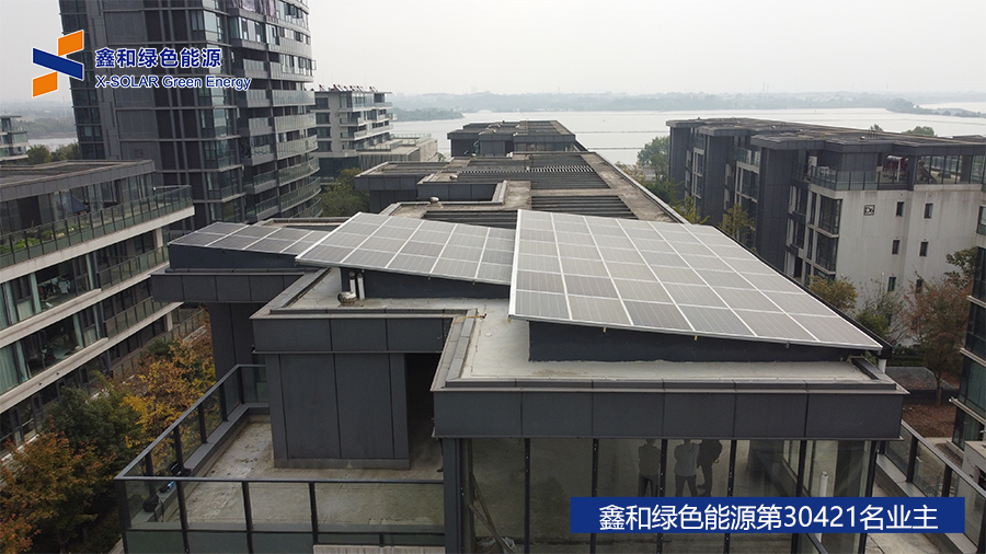 树模项目 ┃ 武汉东湖屋顶光伏树模工程，，，，，，今日调试验收并网交付